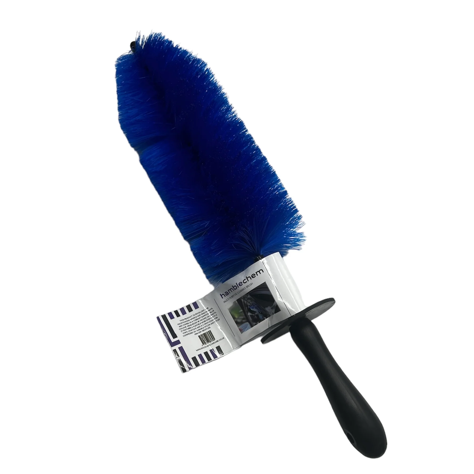 Hamblechem Soft Nylon Bristle Blue Wheel Barrel Brush - Image 2