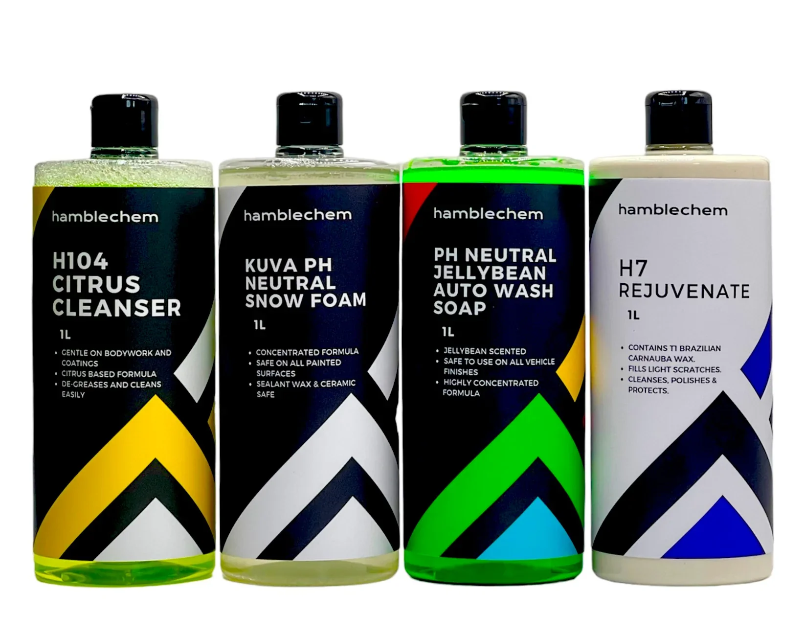 Hamblechem The Core Four Car Care Bundle