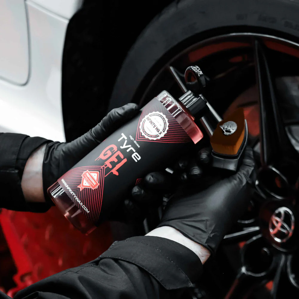 Infinity Wax Strawberry Tyre Gel 500ml - Image 2