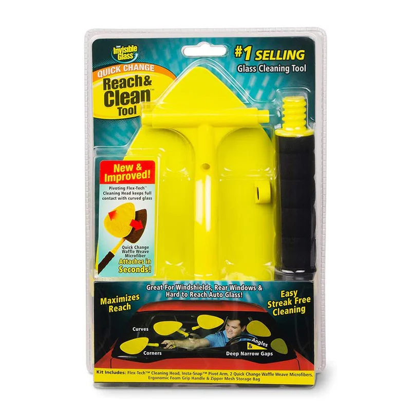 Invisible Glass Reach and Clean Tool