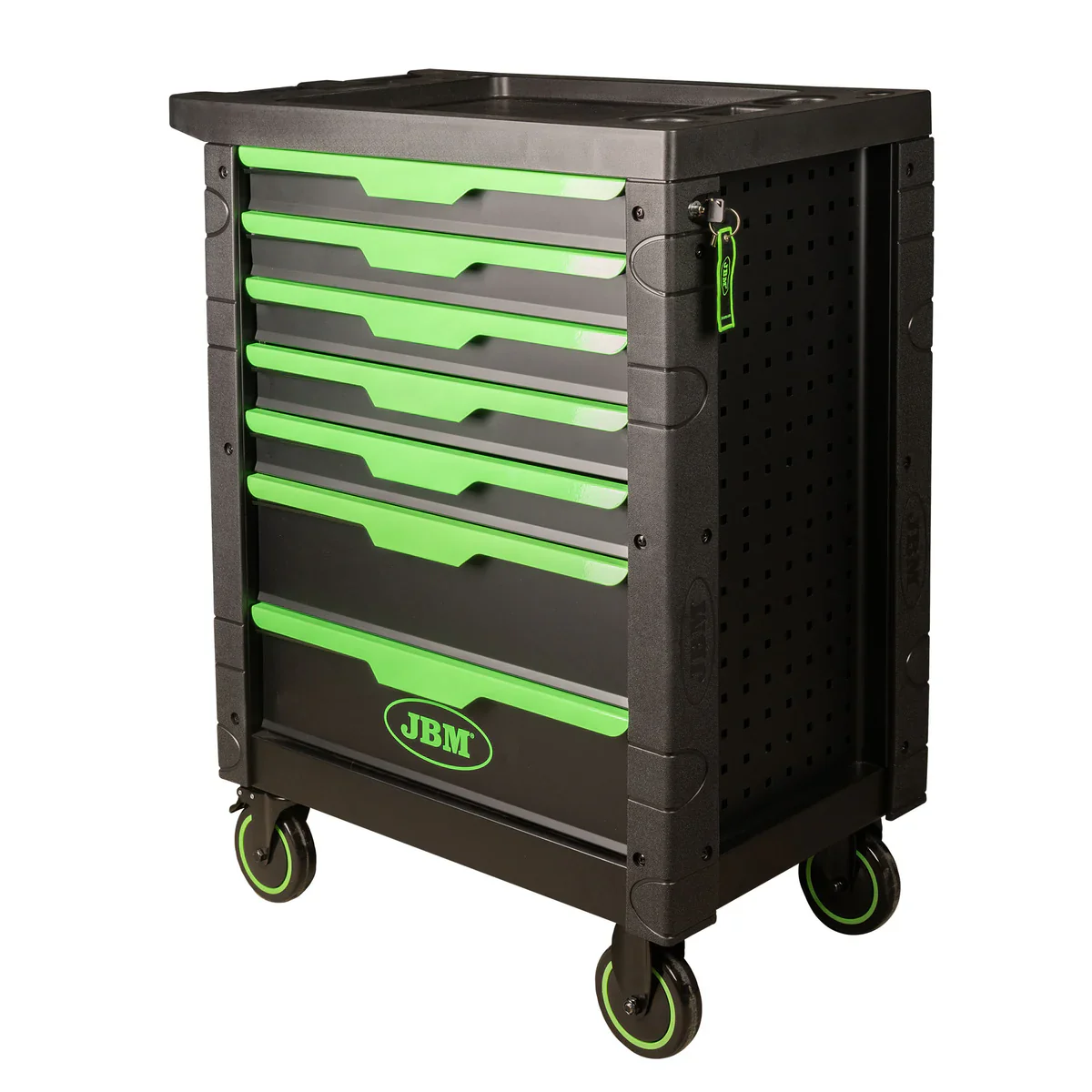 JBM 7 Drawer Tool Trolley (Tools Included) - Image 3