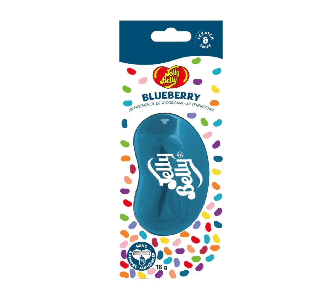 Jelly Belly 3D Gel Air Freshener Blueberry