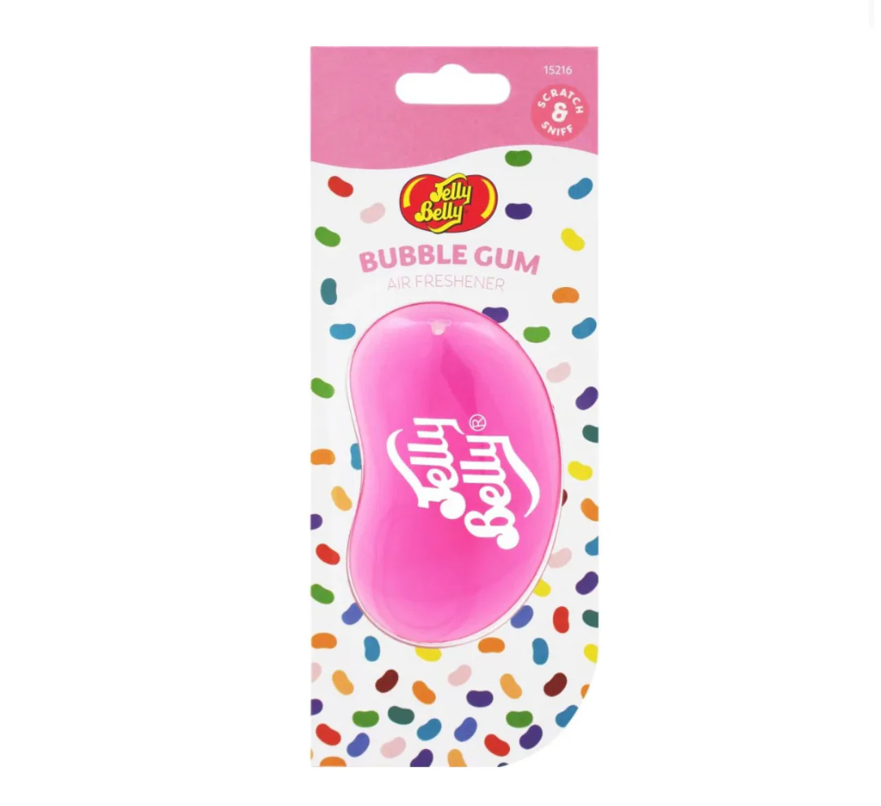 Jelly Belly 3D Gel Air Freshener Bubblegum