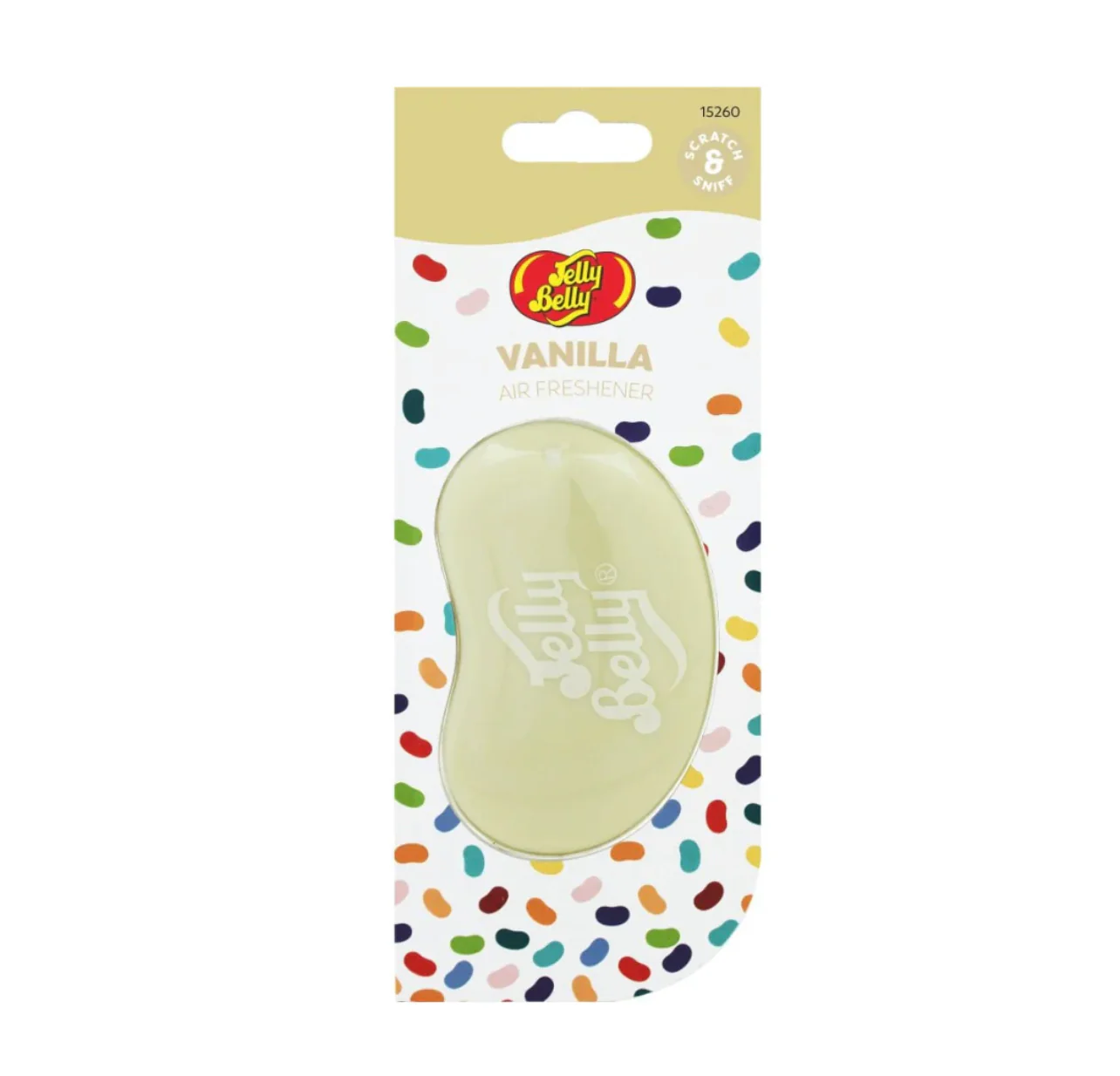 Jelly Belly 3D Gel Air Freshener Vanilla