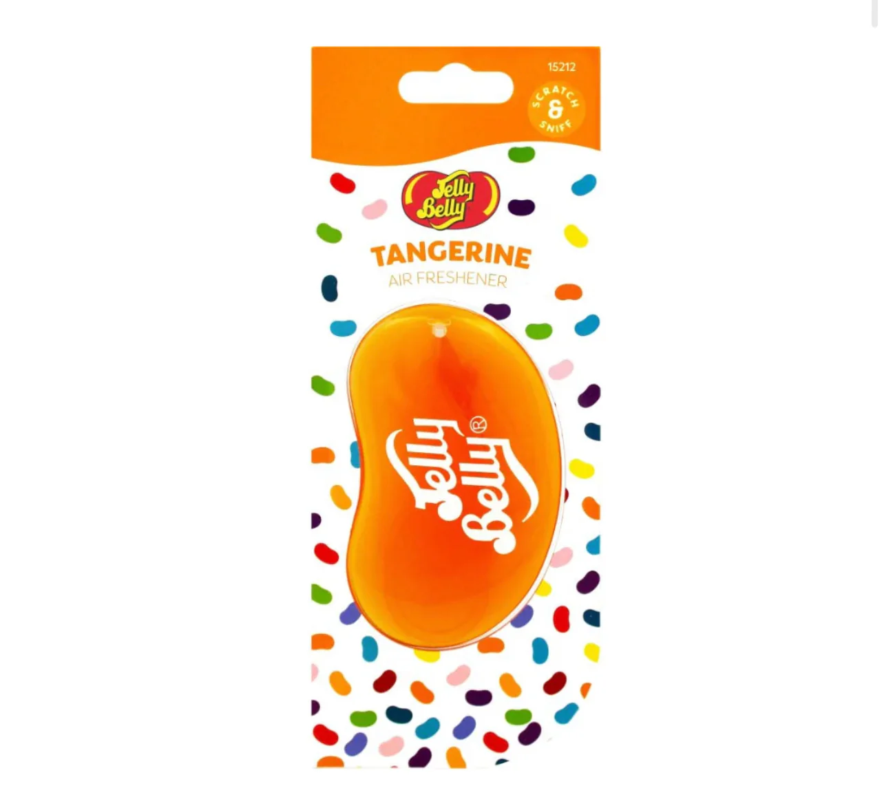 Jelly Belly 3D Gel Air Freshener Tangerine