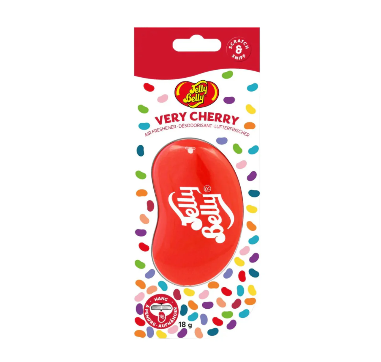 Jelly Belly 3D Gel Air Freshener Very Cherry