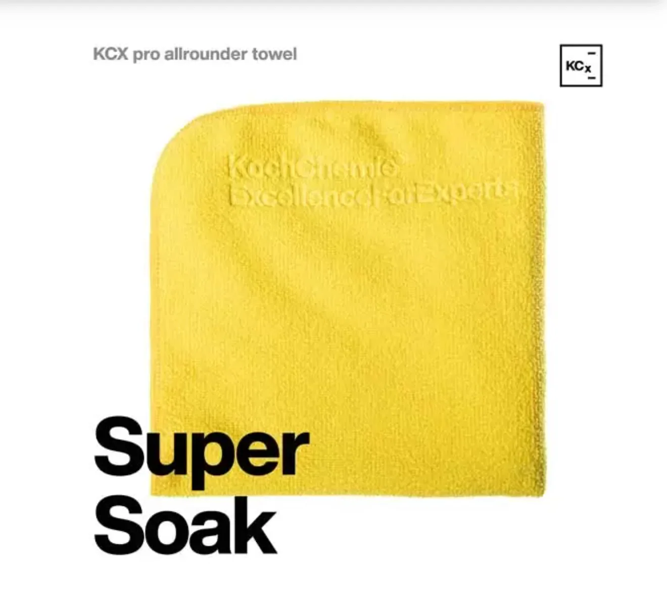Koch Chemie Yellow KCX Pro Allrounder Towel - Image 2