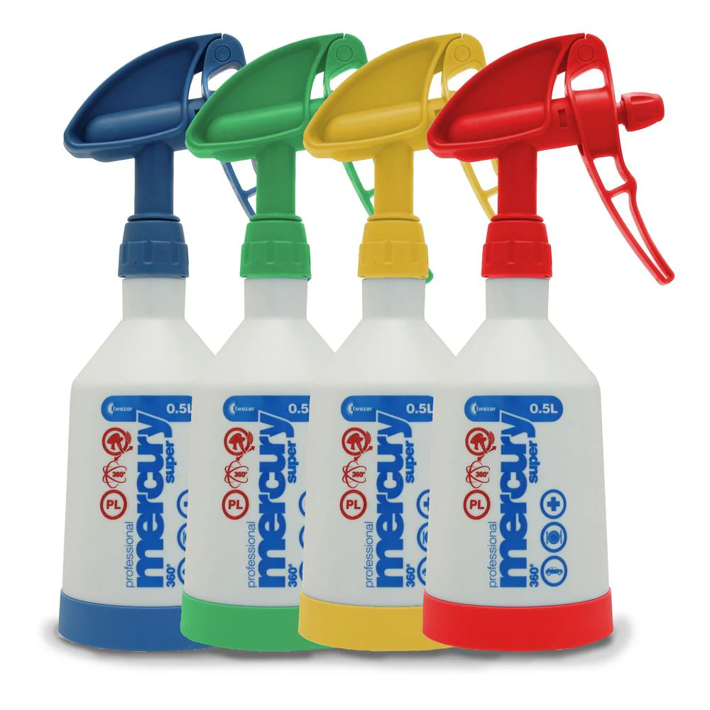 Kwazar Mercury Pro+ Double-Action & 360 Trigger Spray (Red)