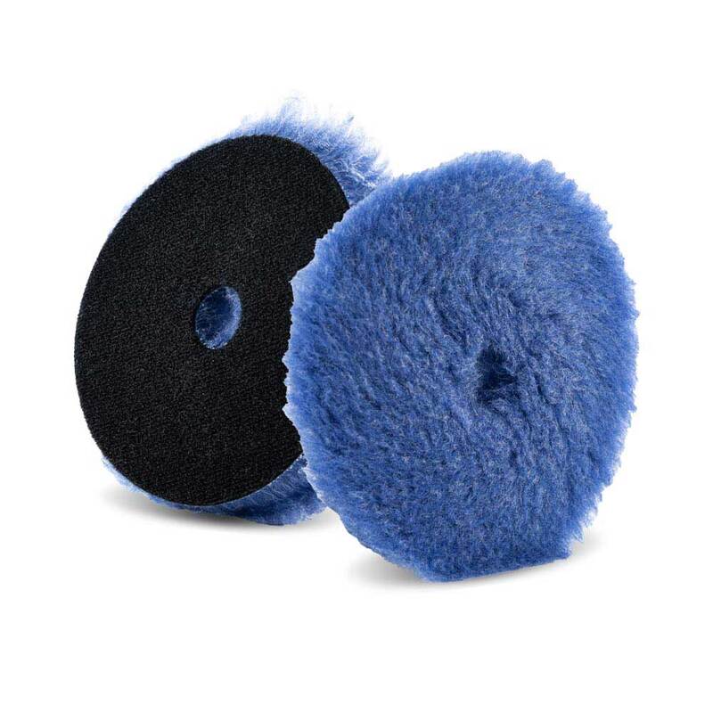 Lake Country Hybrid Blue Wool Pad - Image 3