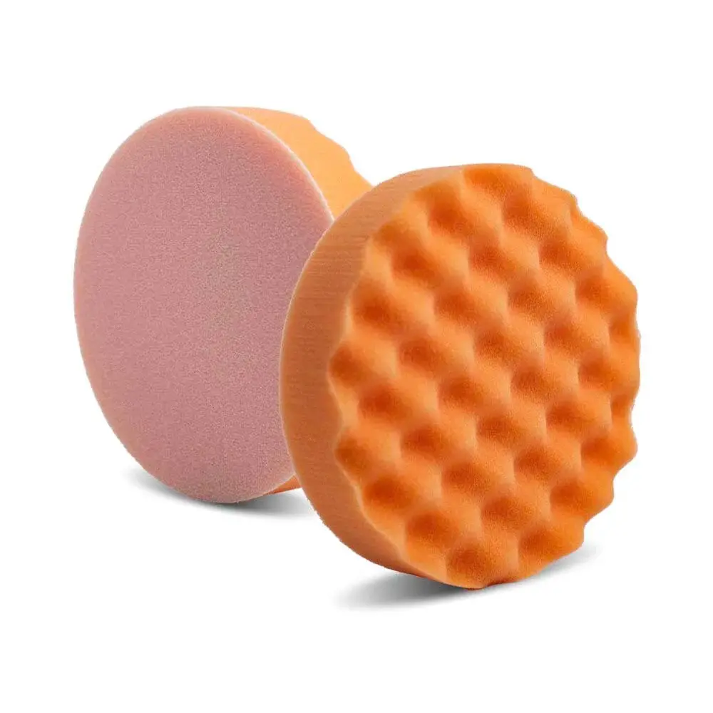 Lake Country Orange Mini Heavy Polishing Waffle Pro - Image 2