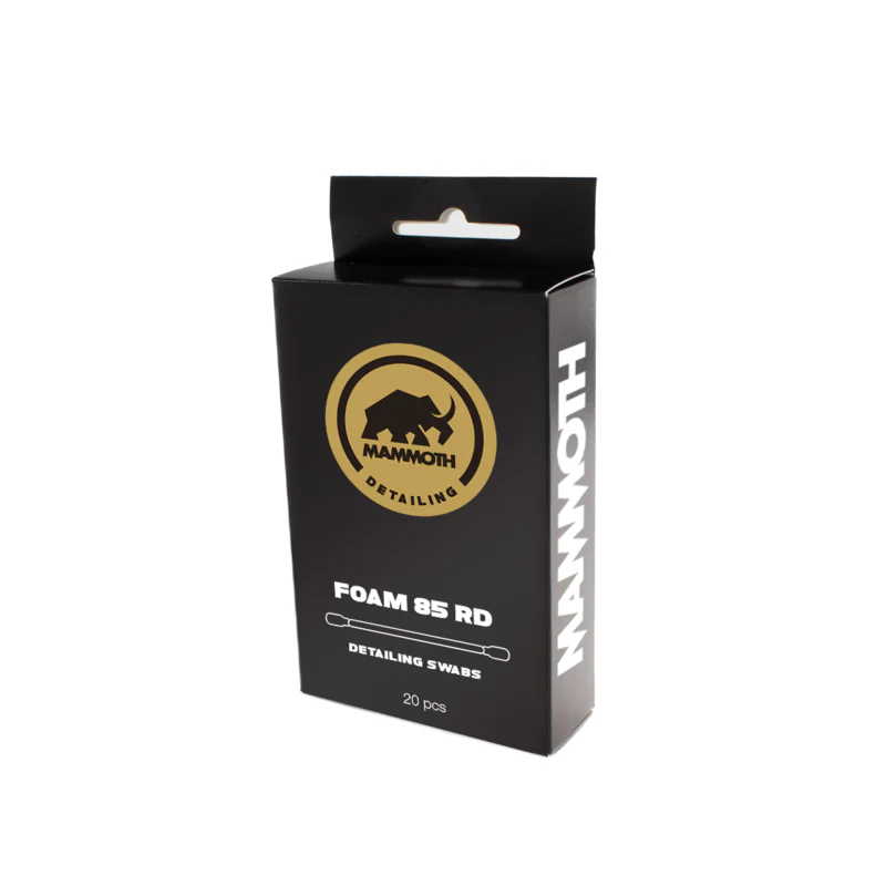 Mammoth Foam 85RD Dual Sided Detailing Swabs - 20 Pack