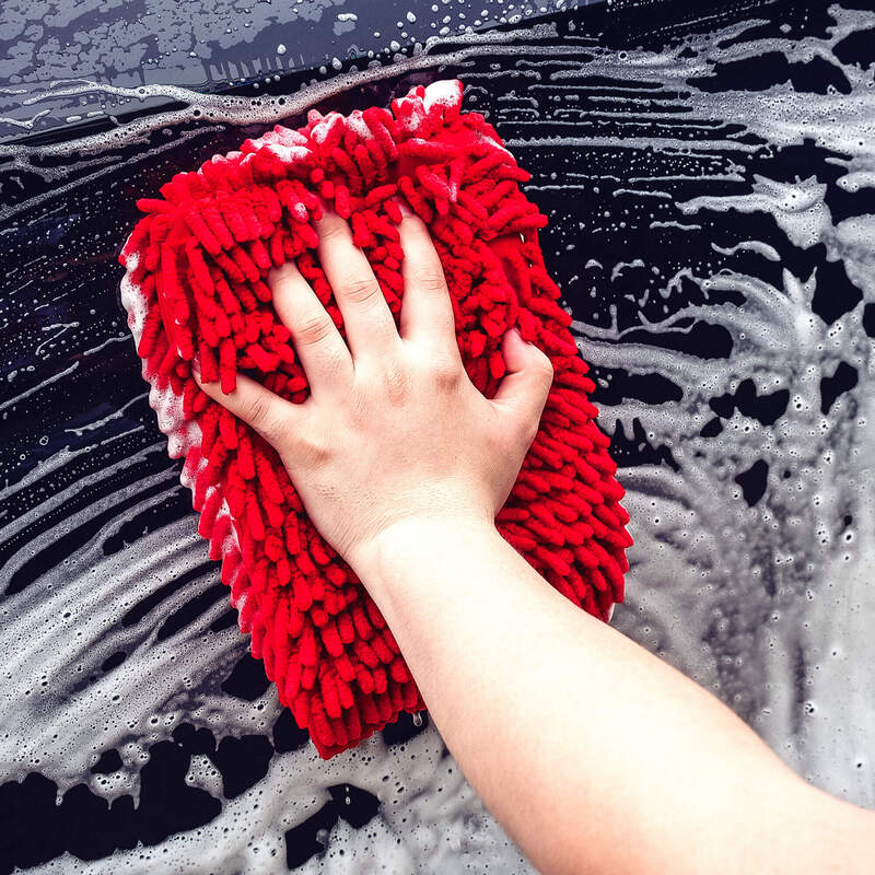 Maxshine Chenille Microfibre Wash Pad - Image 4
