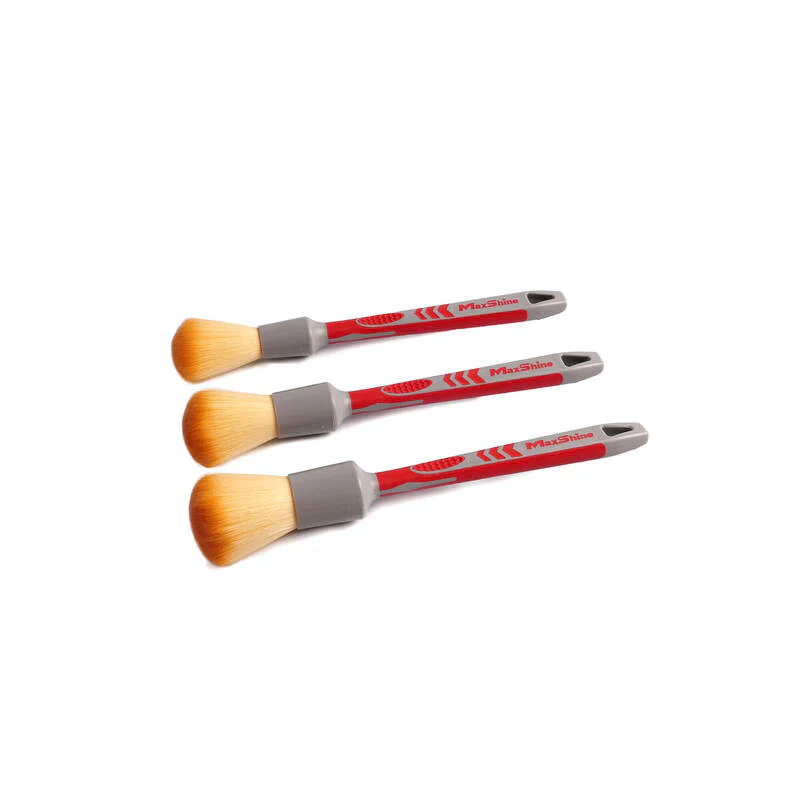 Maxshine Detailing Brush Red & Grey Ultra Soft