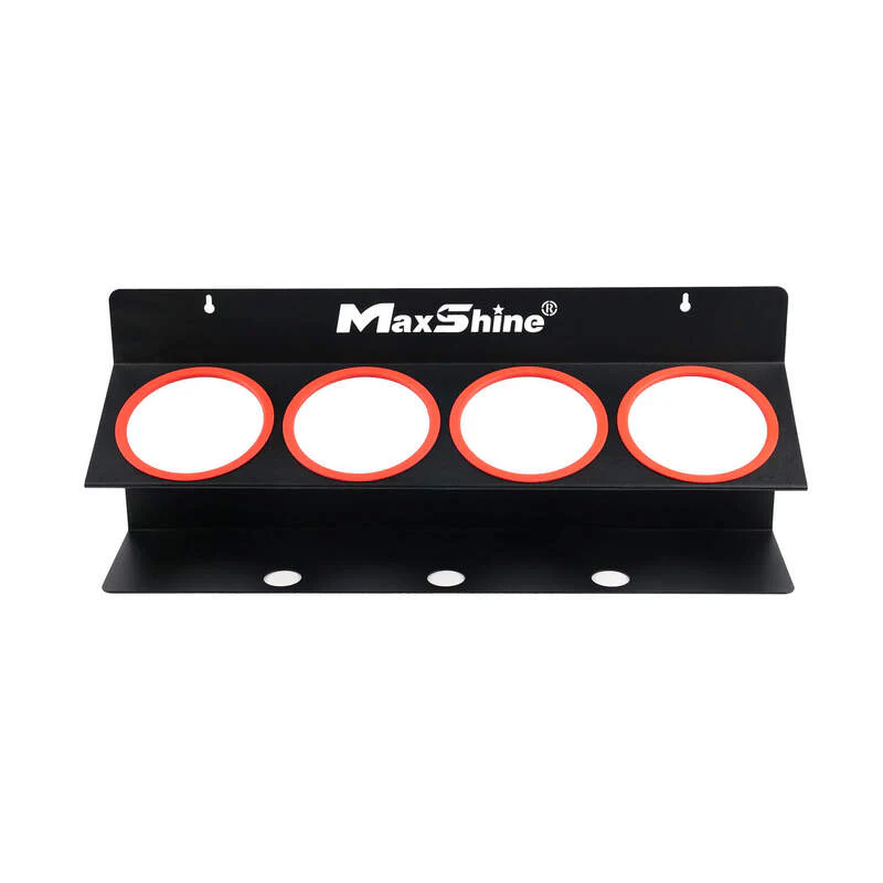 Maxshine Extra Large Wall Mounted Spray Bottle & Compound Holder (4 Hole)
