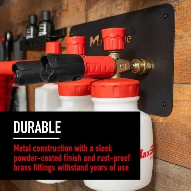 Maxshine Foam Cannon Wall Mount (3 Quick Release Connections) - Image 4