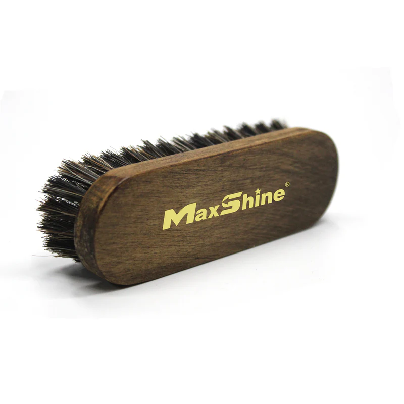 Maxshine Small Horsehair Brush for Leather Seats and Upholstery