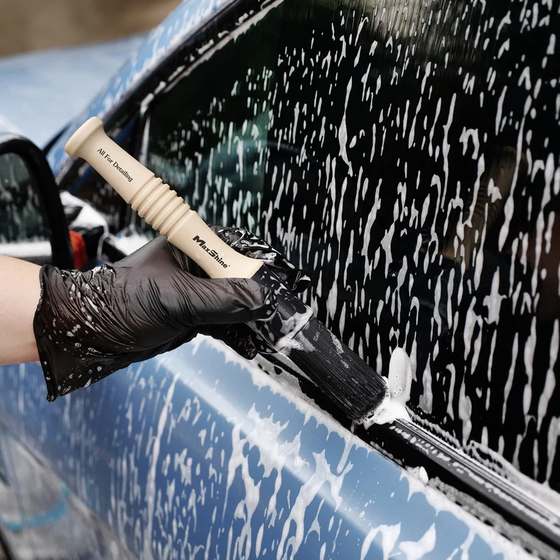 Maxshine Premium Exterior Detailing Brush – Stiff Bristles - Image 4