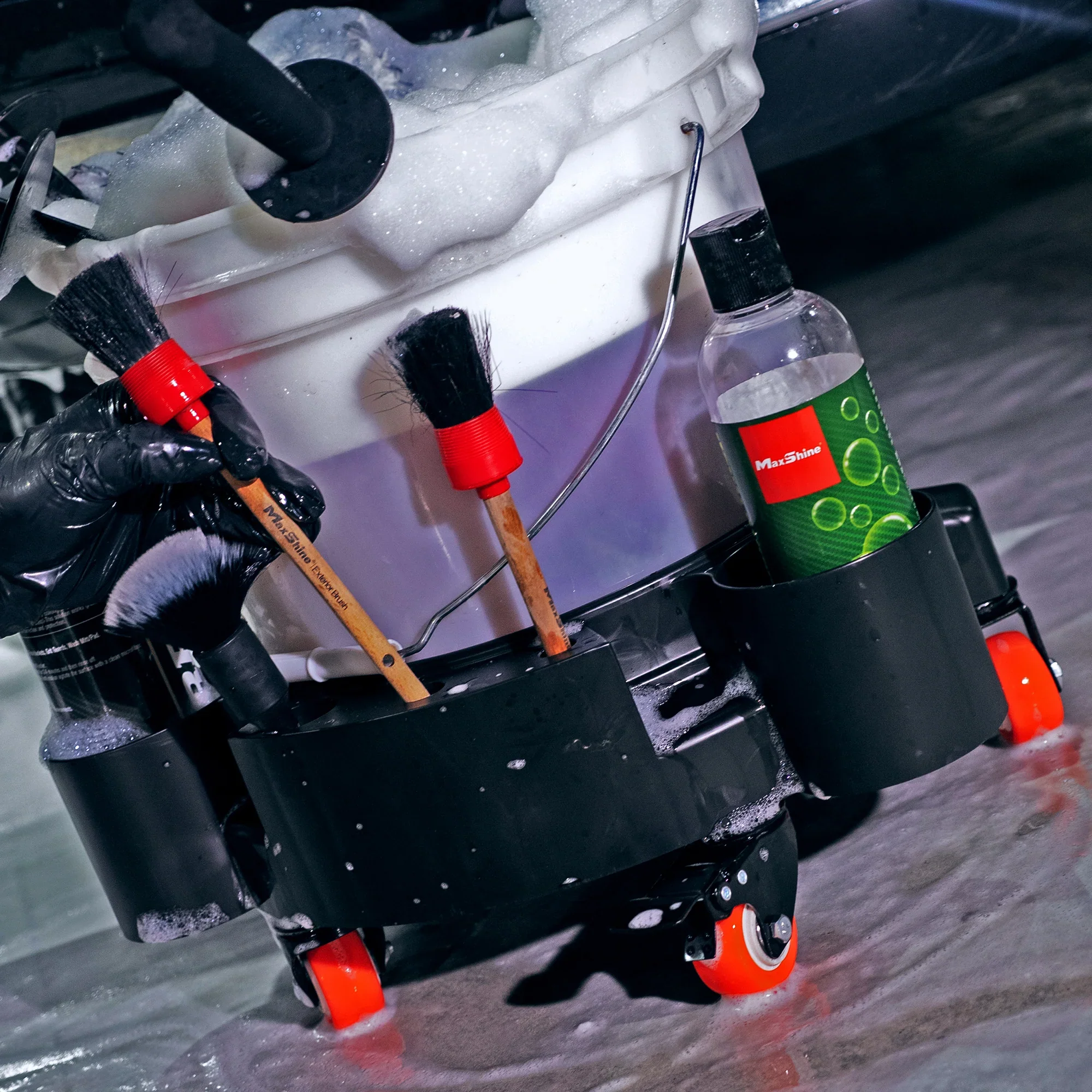 Maxshine Rolling Bucket Dolly - Image 5