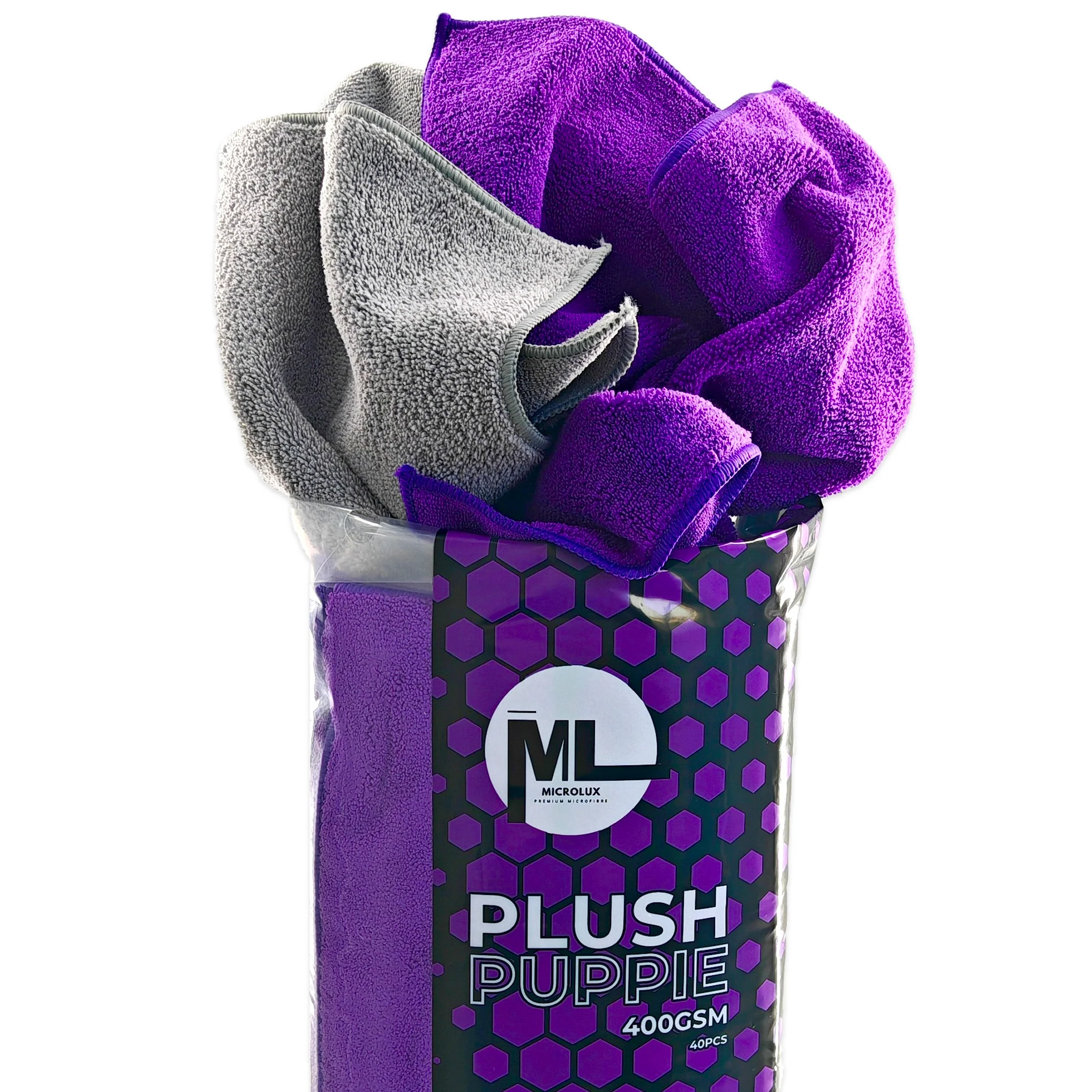 MicroLux | 400GSM Plush Puppie Microfibres (40 Pack)