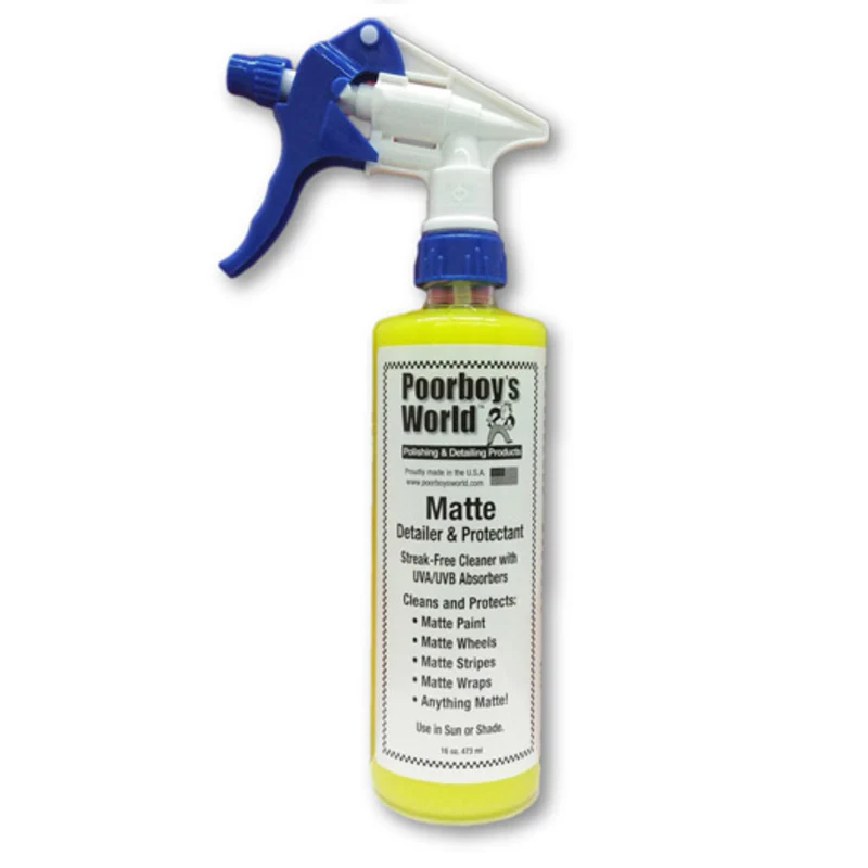 Poorboy's World Matte Detailer & Protectant 16oz