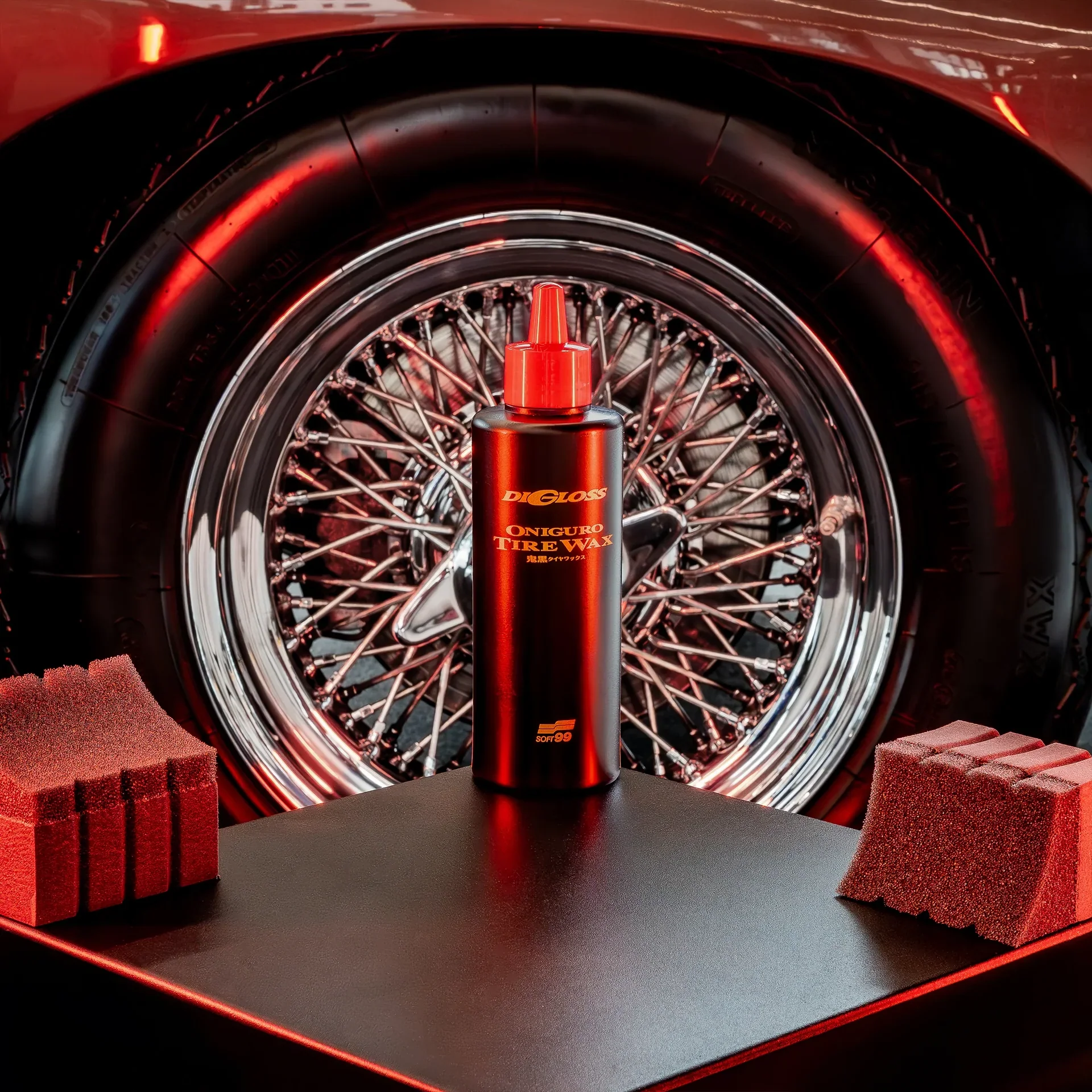Soft 99 Digloss Black Devil Tire Wax - Image 4