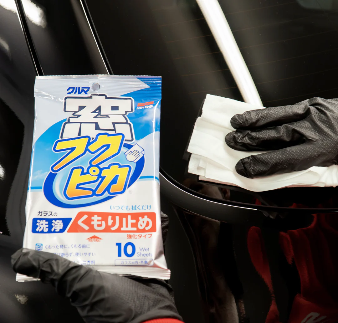SOFT 99 Glass Cleaning Wipes (Anti-Fog) x10 - Image 2