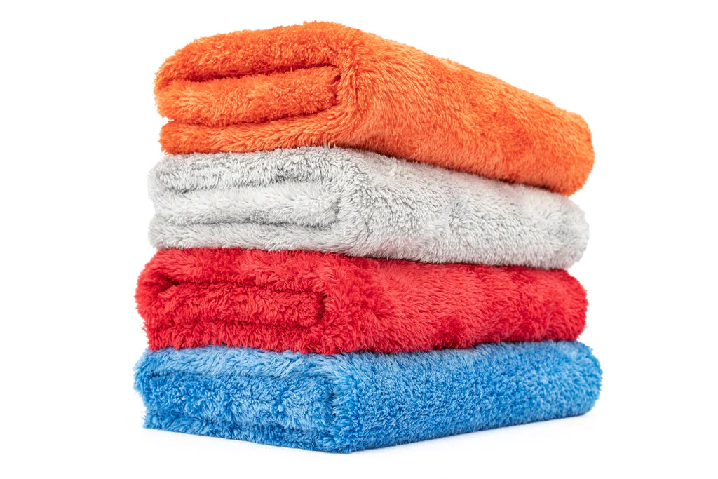 The Rag Company Eagle Edgeless 500 16" x 16" Microfibre Towel (4 Pack)