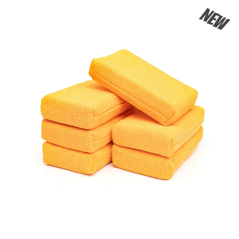 The Rag Company Pearl Applicator Sponge Orange (Pack Of 6)