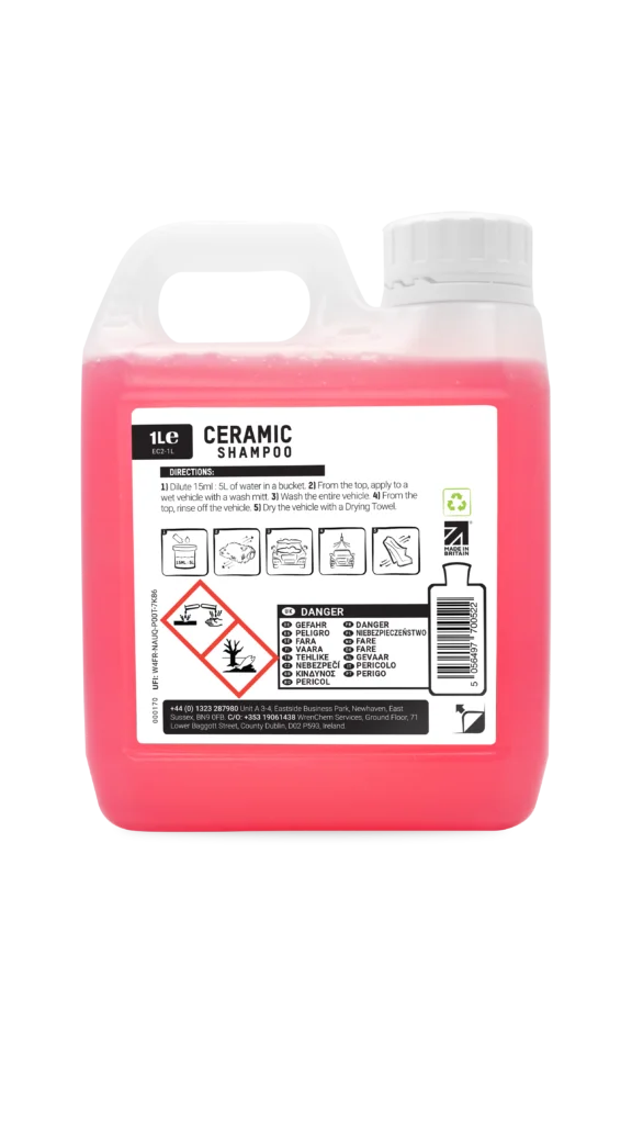 Valet Pro Ceramic Shampoo - Image 3